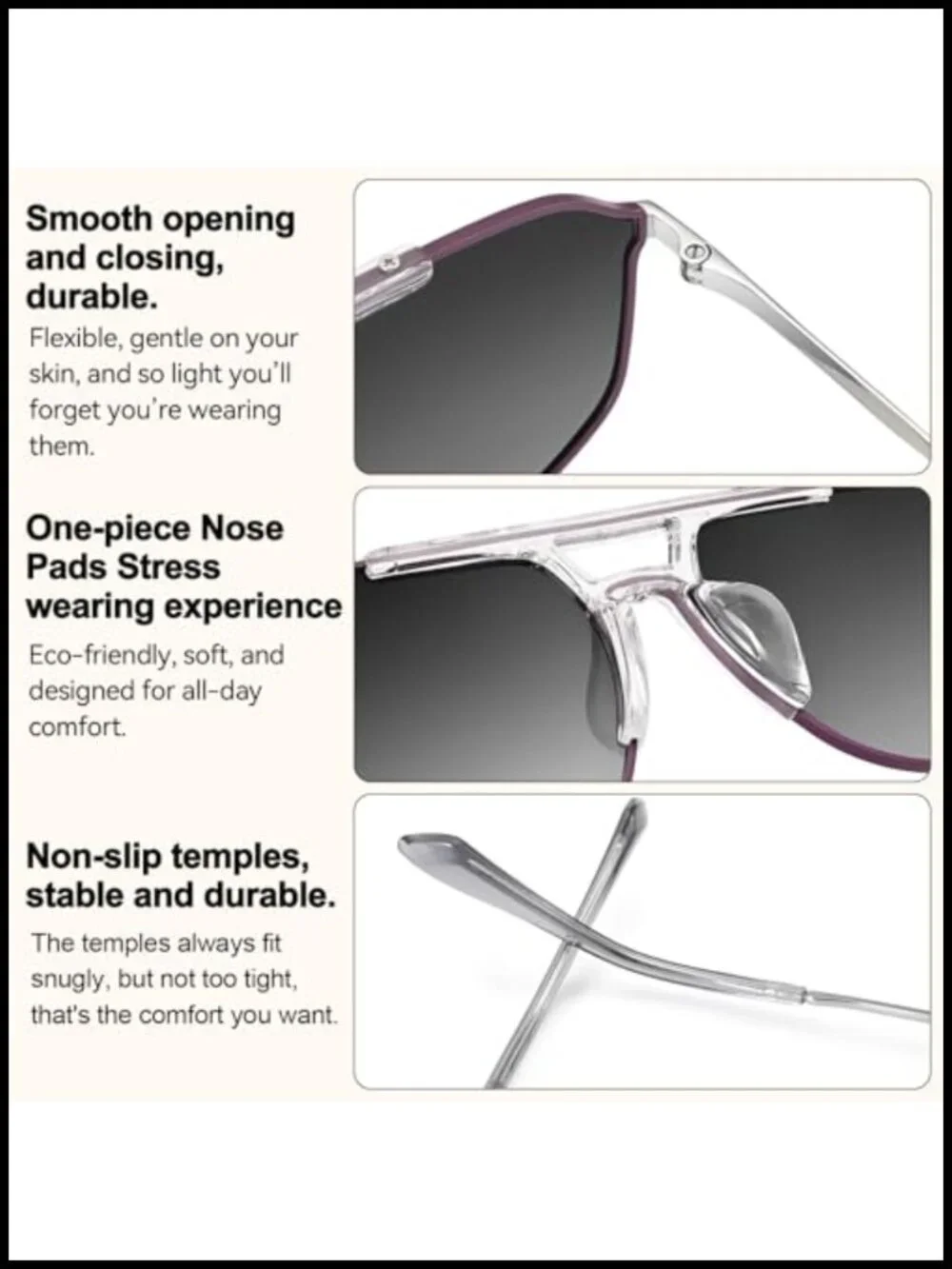 Polarized Aviator Sunglasses Oversized Metal Trendy Flat Top UV400